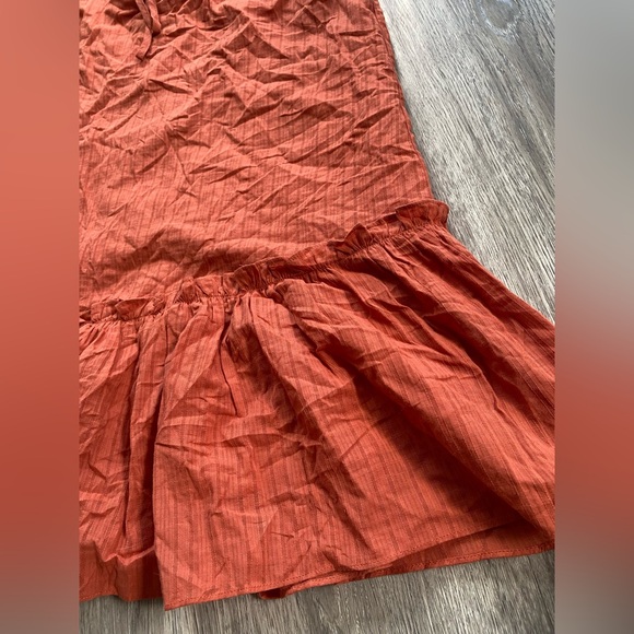 ❗️Last Price Drop❗️MINKPINK No Plans Reversible Dress In Terracotta - Picture 3 of 14